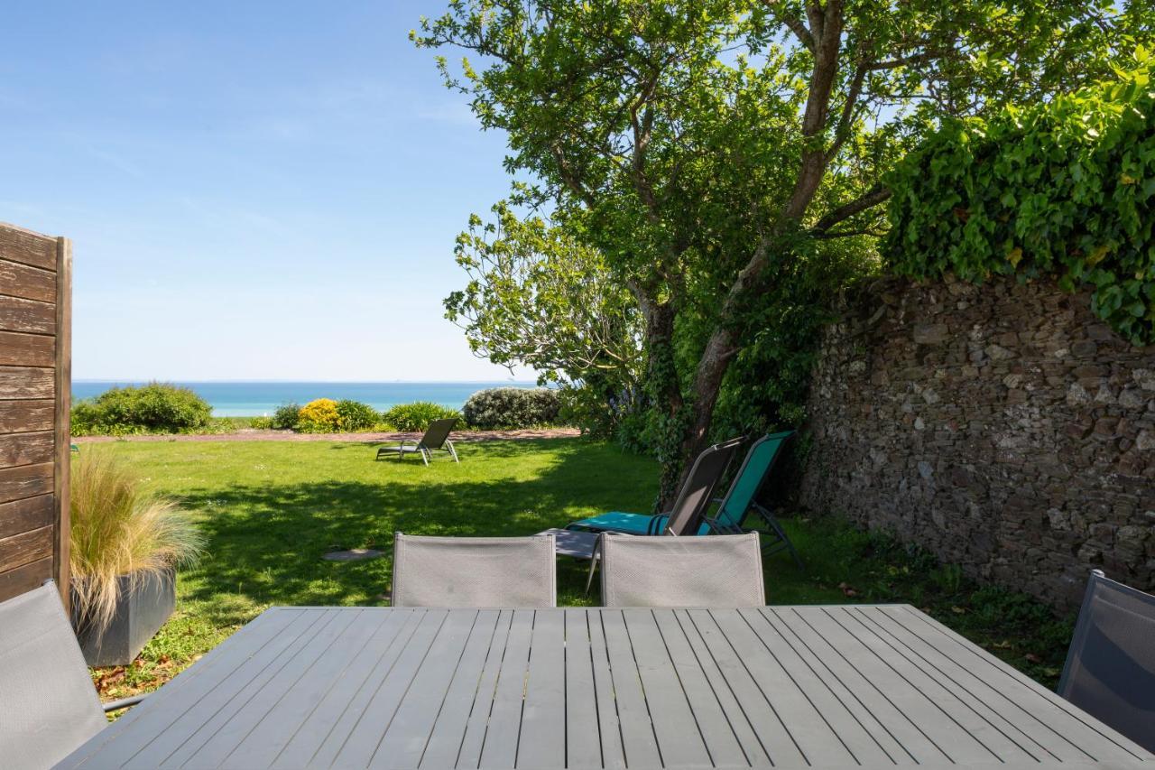 La Metairie-Du-Vauhariot - Vue Mer Et Mont Saint Michel - Piscine Chauffee - Acces Gr34 Κανκάλ Εξωτερικό φωτογραφία