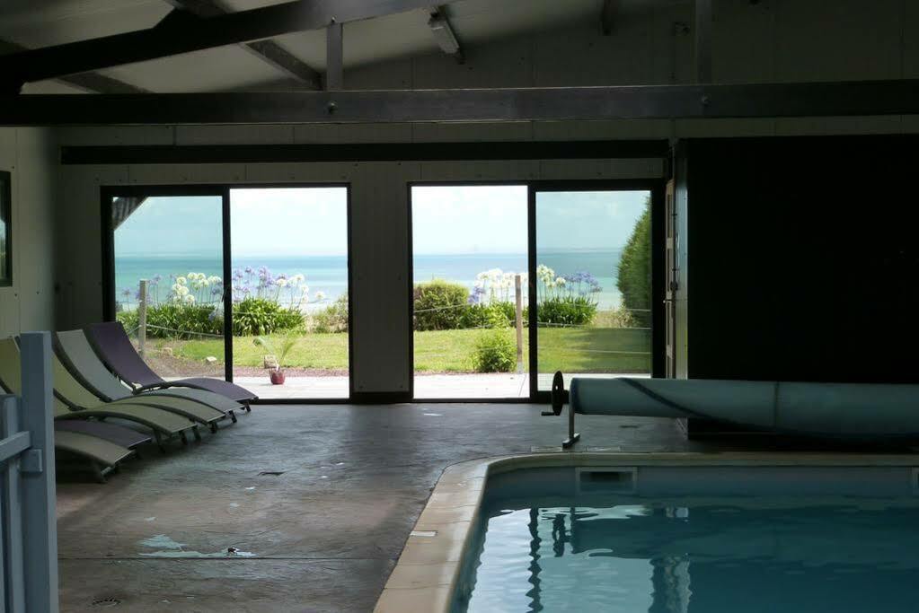 La Metairie-Du-Vauhariot - Vue Mer Et Mont Saint Michel - Piscine Chauffee - Acces Gr34 Κανκάλ Εξωτερικό φωτογραφία