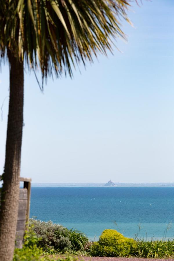 La Metairie-Du-Vauhariot - Vue Mer Et Mont Saint Michel - Piscine Chauffee - Acces Gr34 Κανκάλ Εξωτερικό φωτογραφία