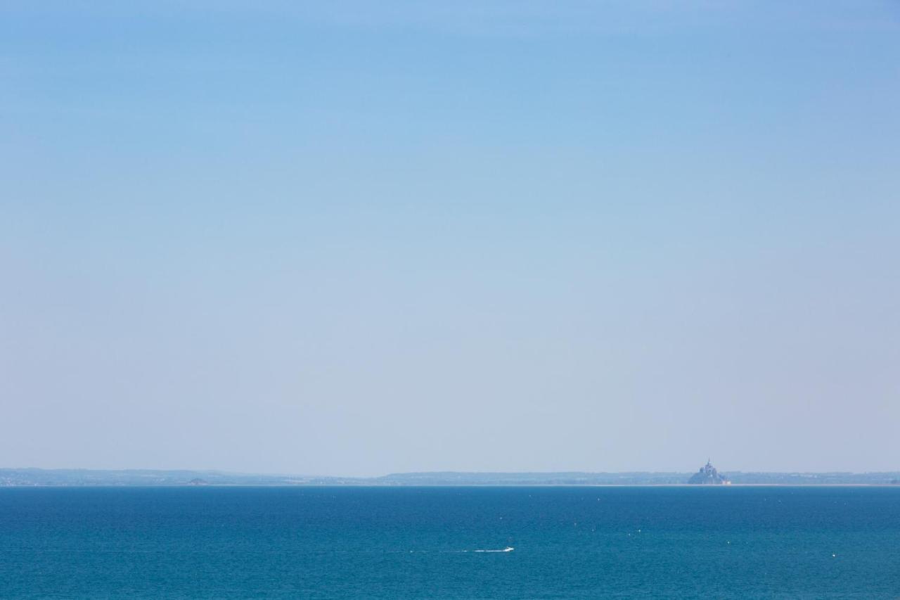 La Metairie-Du-Vauhariot - Vue Mer Et Mont Saint Michel - Piscine Chauffee - Acces Gr34 Κανκάλ Εξωτερικό φωτογραφία